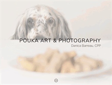 Tablet Screenshot of pouka.com